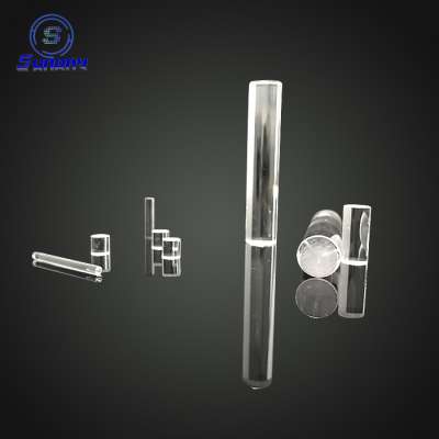 Optical square cylinder rod lens (JGS1 fused silica)