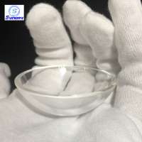 Optical 40mm Sapphire Glass Fused Silica Dome Lens