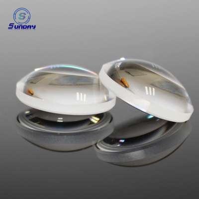 Glass N-BK7 Optical Dome Lenses spherical convex-concave lens