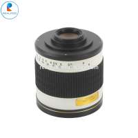 China websites that accept paypal with T mount adapter 500mm f/6.3 mirror lens for canon and nikon