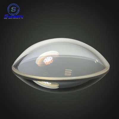 Optical glass dome BK7 Dome lens and Sapphire domes for CCTV PTZ camera and underwater camera